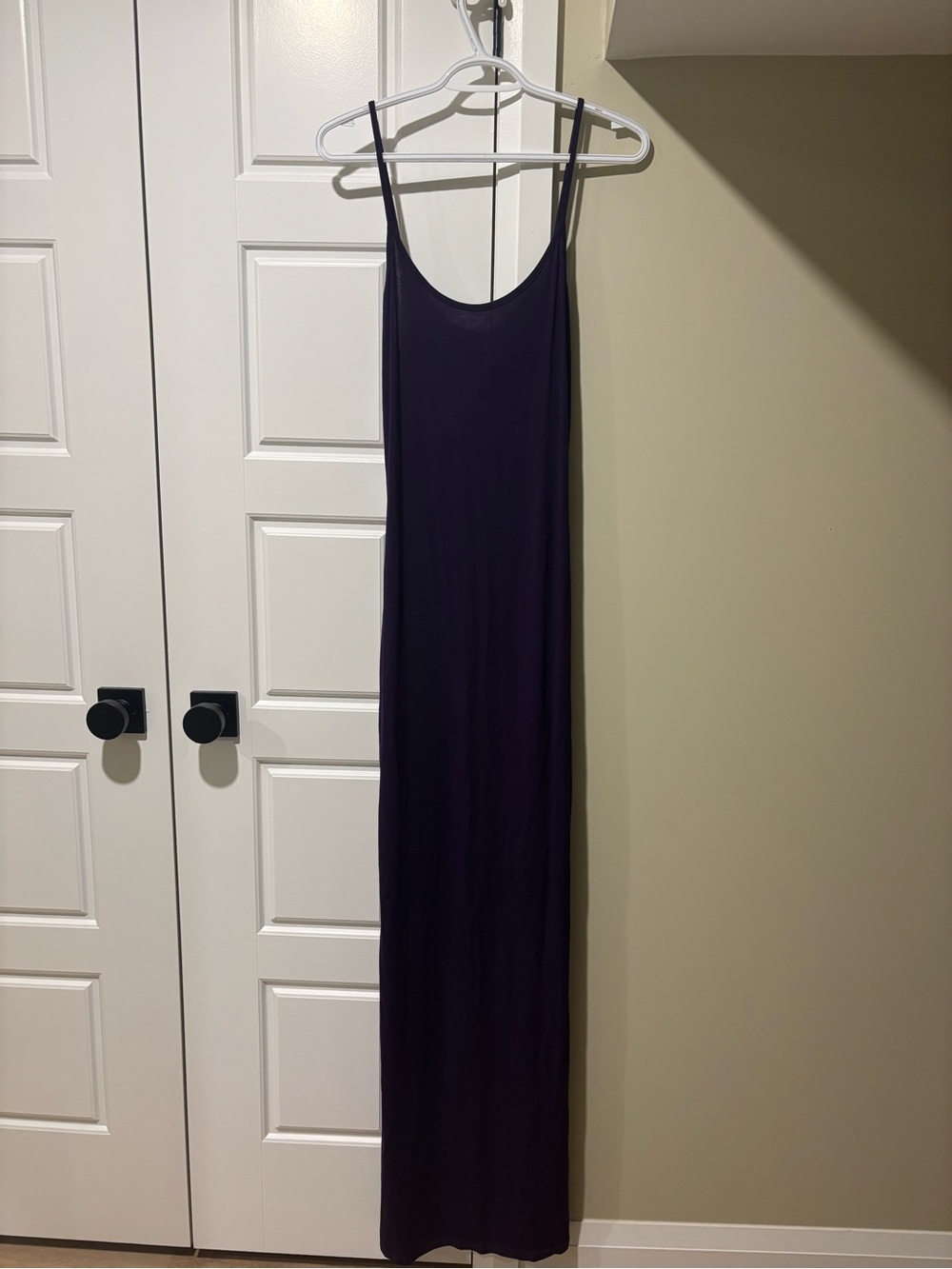 PrettyLittleThing Deep Plum Slip Maxi Dress